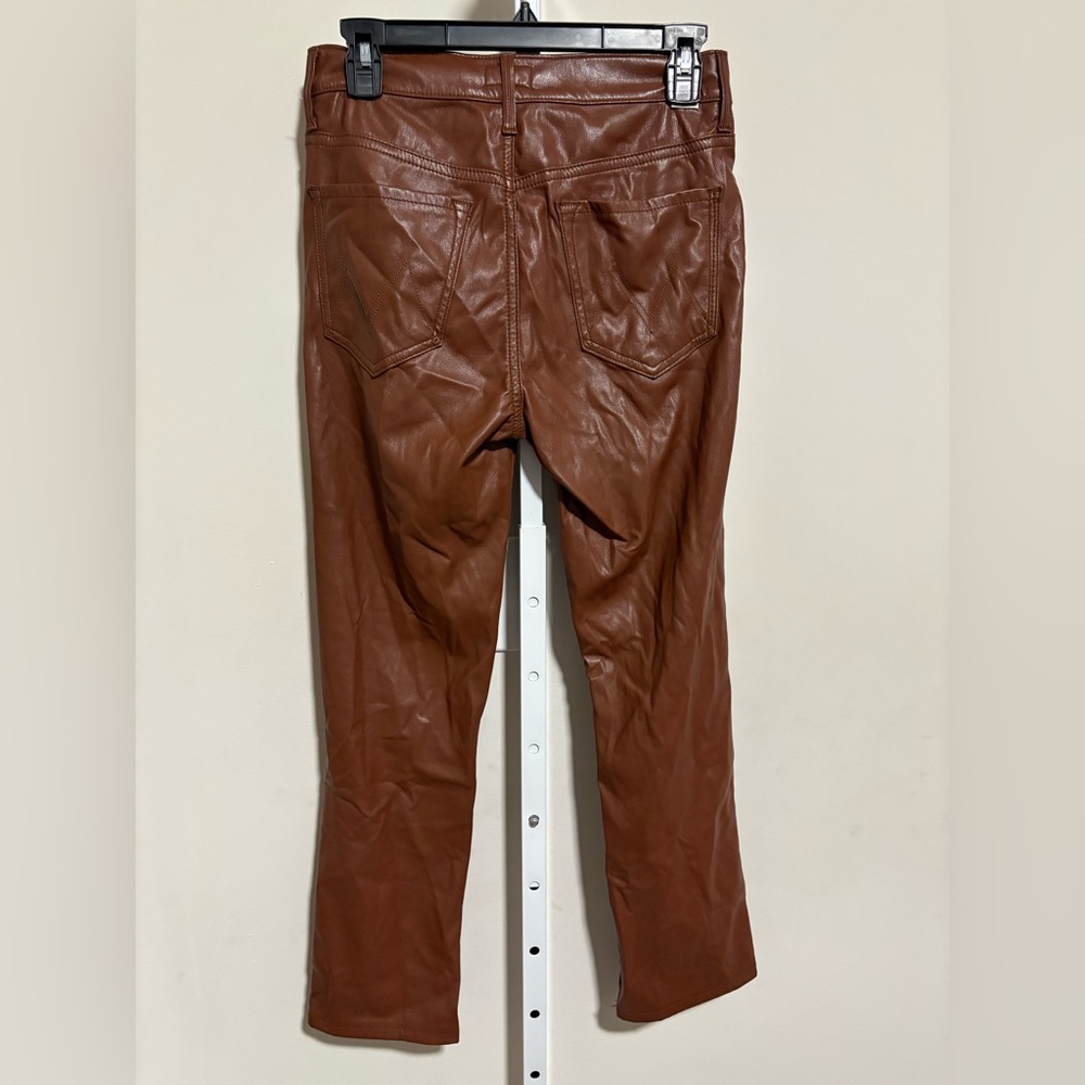 MOTHER Tan Leather Jacket - Picture 4 of 6